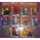 Uomo Tigre TIGER MASK COMPLETE SET 10 ACTION FIGURE Kaiyodo XEBEC